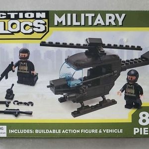86 pieces militairy style blocks duplo lego